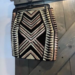 Express sequence skirt great vegas piece